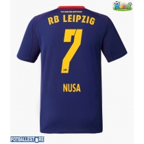 RB Leipzig Antonio Nusa #7 Bortedrakt 2025-26 Kortermet